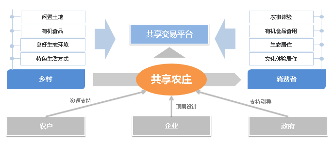 共享農(nóng)莊發(fā)展結(jié)構(gòu)